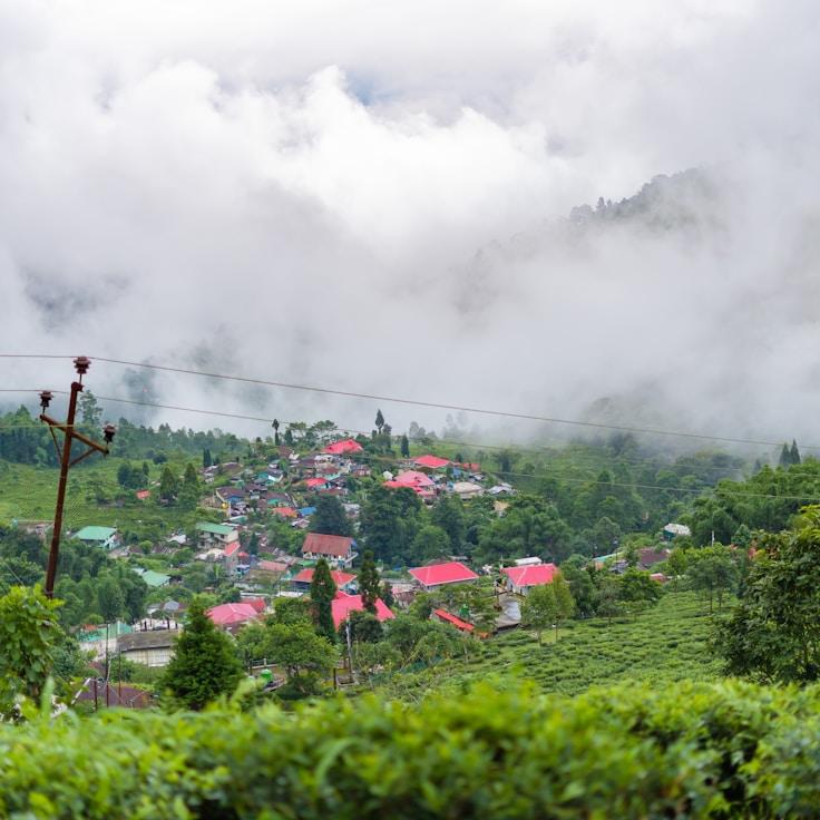 Kids playground area in Italy
